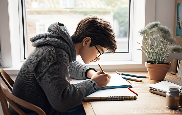 캐릭터디자인 자격증 학습에서 필요한 도구 - **Prompt 1: The Genesis of Creativity – Traditional Sketching**
    "A young adult character designe...