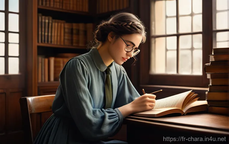 캐릭터디자인 실기 시험 주요 팁 - Prompt 1: The Quiet Scholar with Hidden Depth** 캐릭터디자인 실기 시험 주요 팁 - Prompt 1: The Quiet Scholar with Hidden Depth**